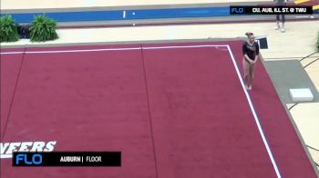 Caitlin Atkinson - Floor (9.925), Auburn - TWU Quad Meet