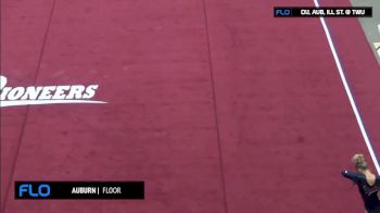 Kait Kluz - Floor, Auburn - TWU Quad Meet