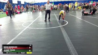 60 lbs Round 2 (8 Team) - Kevin Rodriguez, Ohio Gold 10k vs Dozier Young, Phoenix WC