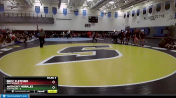 132 lbs Round 4 (10 Team) - Anthony Morales, Scottsbluff vs Broc Fletcher, Rock Springs
