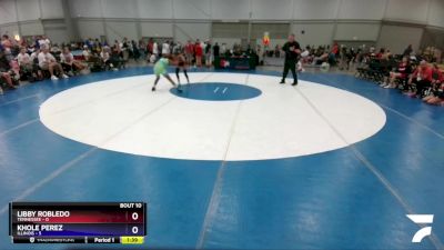 105 lbs Round 4 (6 Team) - Libby Robledo, Tennessee vs Khole Perez, Illinois