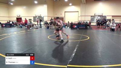 62 kg Cons 16 #1 - Hayden Hutt, Moen Wrestling Academy vs Ryder Thomas, Avalanche Wrestling Association