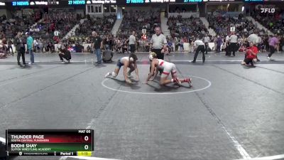 135 lbs 1st Place Match - Bodhi Shay, SlyFox Wrestling Academy vs Thunder Page, South Central Punishers