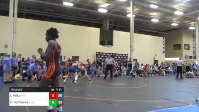 122 lbs Rr Rnd 5 - Iris Reitz, G PA West vs Camilla Hathaway, G MGW - Sugar & Spice