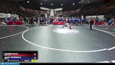 187 lbs Round 1 (8 Team) - Leandro Silva, SJWA vs Henry Rosendale, SAWA