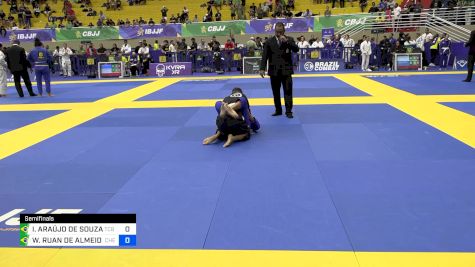 ISAAC ARAÚJO DE SOUZA vs WILLIAN RUAN DE ALMEIDA 2024 Brasileiro Jiu-Jitsu IBJJF