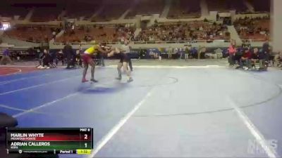 D2-165 lbs Quarterfinal - Adrian Calleros, Kofa vs Marlin Whyte, Mountain Pointe