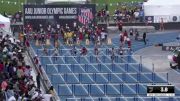 Youth Boys' 100m Hurdles Championship, Semi-Finals 13 - Age 14