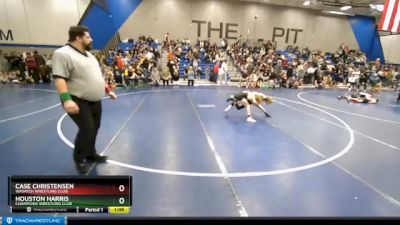 73 lbs Semifinal - Case Christensen, Wasatch Wrestling Club vs Houston Harris, Champions Wrestling Club