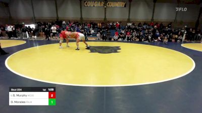 218 lbs Round Of 32 - Samuel Murphy, McDonald County (MO) vs Diego Morales, Palm Desert