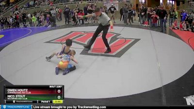 56 lbs Cons. Round 3 - Owen Houtz, Cornerstone Mat Club vs Nico Stout, Hillsboro Mat Club