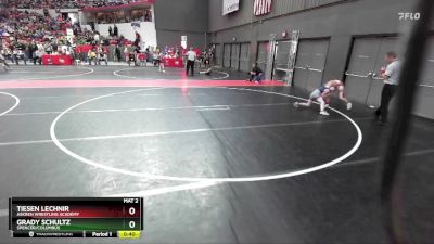 73 lbs Cons. Round 3 - Grady Schultz, Spencer/Columbus vs Tiesen Lechnir, Askren Wrestling Academy