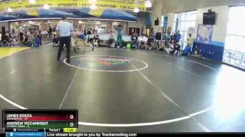 132 lbs Round 1 (8 Team) - James Kosza, Wellington vs Andrew McCamment, Cypress Creek