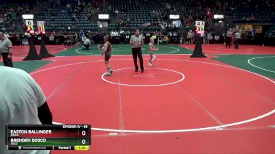 85 lbs Quarterfinal - Brenden Bosco, ARC3 vs Easton Ballinger, FWCA