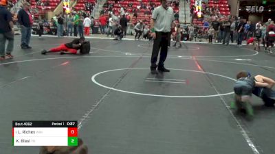 67 lbs Semifinal - Liam Richey, Wichita Blue Knights vs Kodiak Blasi, Triumph