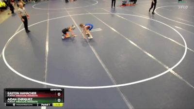 63 lbs Semifinal - Easton Hamacher, Pursuit Wrestling Minnesota vs Aidan Enriquez, Pursuit Wrestling Minnesota