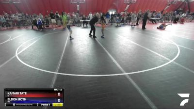 71 lbs Quarterfinal - Kamari Tate, IL vs Eldon Roth, WI