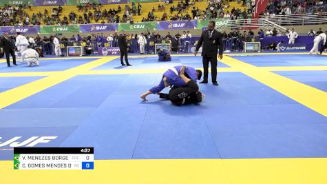 VICTOR MENEZES BORGES vs CAIO GOMES MENDES DE FARIAS 2024 Brasileiro Jiu-Jitsu IBJJF