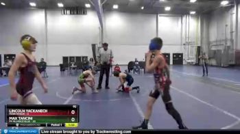 92 lbs Round 5 (8 Team) - Max Tancini, PA Alliance Blue vs Lincoln Yackanech, Penn Manor