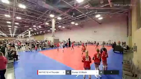 NKYVC 12-4 Thunder vs Dunes 12 Black - 2022 JVA Summerfest presented by Nike