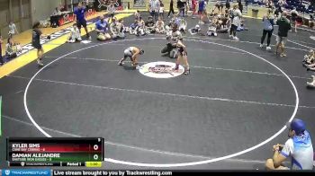 45 lbs Round 4 (6 Team) - Damian Alejandre, Eastside Iron Eagles vs Kyler Sims, Cane Bay Cobras