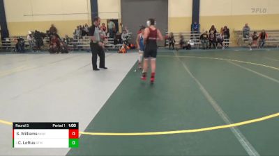 95 lbs Round 5 - Charlie Loftus, STMA vs Sam Williams, No Nonsense Wrestling