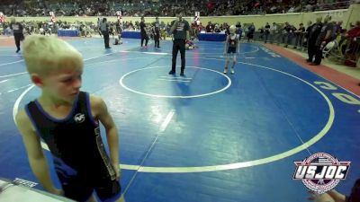 61 lbs Consi Of 8 #1 - Mason Londo, Keystone Wrestling Club vs Tucker Coffman, Piedmont