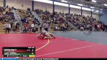 197 lbs Cons. Round 1 - Jaydon Walls, Saint Cloud State vs Casey Kinnell, Nebraska Weslyn University