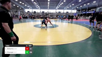 119 lbs Quarterfinal - Luke DeSantis, All American Wrestling Club vs Kane Shawger, Team Shutt Bowman