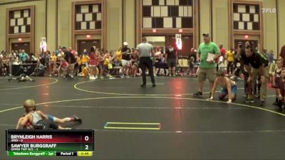 41 lbs Round 1 (4 Team) - Brynleigh Harris, Ares vs Sawyer Burggraff, Upper Twp W/C