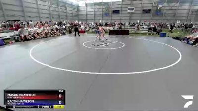 100 lbs Round 3 (8 Team) - Mason Brayfield, Missouri Red vs Kacen Hamilton, Washington