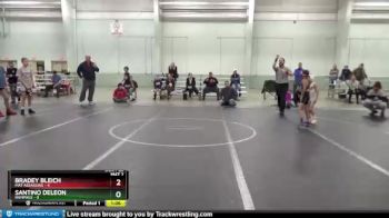 52 lbs Round 7 (8 Team) - Santino DeLeon, Rampage vs Bradey Bleich, Mat Assassins