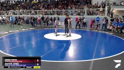 98 lbs Round 1 - Owen Smith, Marathon Wrestling Club vs Easton Jones, Chugach Eagles Wrestling Club