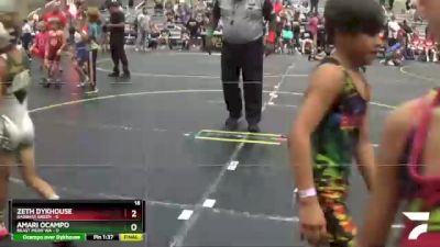 60 lbs Round 5 (6 Team) - Rye Harrington, Beast Mode WA vs Liam Brent, BadBass Green