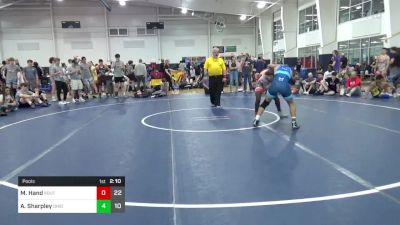 132 lbs Pools - Mark Hand, SouthTown Savages vs Adom Sharpley, Ohio Guts & Glory