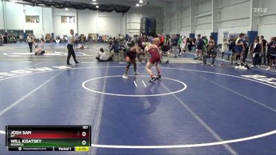 157 lbs Cons. Round 2 - Will Kisatsky, Norwich vs Josh Sam, RIT