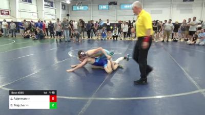 114-C lbs Round Of 16 - Jack Aderman, NY vs Gable Majcher, MI