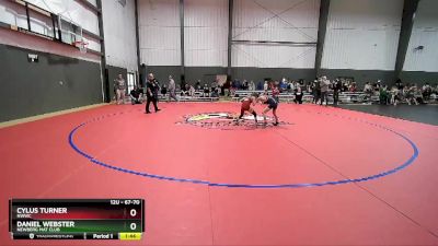 67-70 lbs Round 5 - Cylus Turner, NWWC vs Daniel Webster, Newberg Mat Club