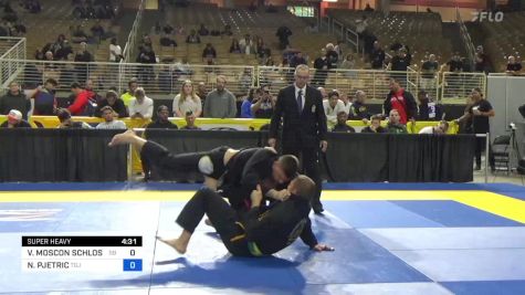 VITOR MOSCON SCHLOSSER vs NIKOLIN PJETRIC 2024 Pan Jiu Jitsu IBJJF Championship