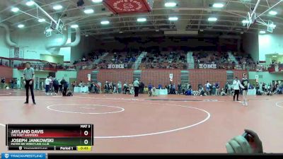 70 lbs Quarterfinal - Jayland Davis, The Fort Hammers vs Joseph Jankowski, Mater Dei Wrestling Club