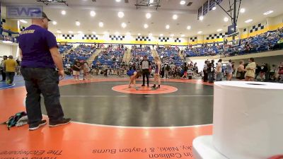 127 lbs Quarterfinal - Lynly Flud, Hilldale Youth Wrestling Club vs Jaylee Chinchilla, Wagoner Takedown Club