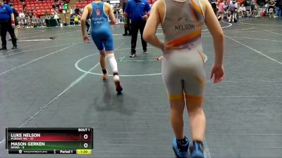 100 lbs Finals (2 Team) - Mason Gerken, NMWA vs Luke Nelson, Pursuit WC