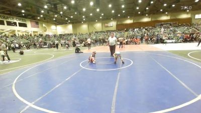 58 lbs Quarterfinal - Bentley Mcilwain, Central Catholic vs Brayden Hoye, Motherlode WC