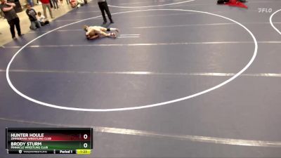 82 lbs Cons. Semi - Hunter Houle, Zimmerman Wrestling Club vs Brody Sturm, Pinnacle Wrestling Club