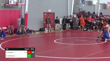 197 lbs Finals (2 Team) - Dakota Veltman, Muskegon CC vs Ajay Locke, Ohio Northern