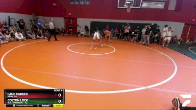 105 lbs Round 2 (6 Team) - Lane Parker, MPWC vs Colton Lock, Built Different