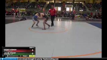 138 lbs Round 1 (4 Team) - Jacob Stacey, 4A Mazama vs Wyatt Steach, 4A Molalla