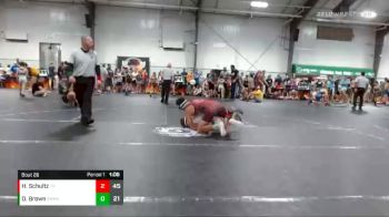 135 lbs Round 7 (8 Team) - Henry Schultz, Team Palmetto vs Dillon Brown, Alabama Elite