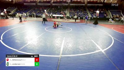 150 lbs Consi Of 32 #1 - Luis Bittencourt, Milton vs Louis Anderson, Raymond Rams