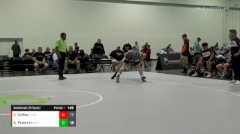 152 lbs Semifinals (8 Team) - Colin Guffey, Team Carnage vs Alessio Perentin, Spartan RTC Elite/BOTE